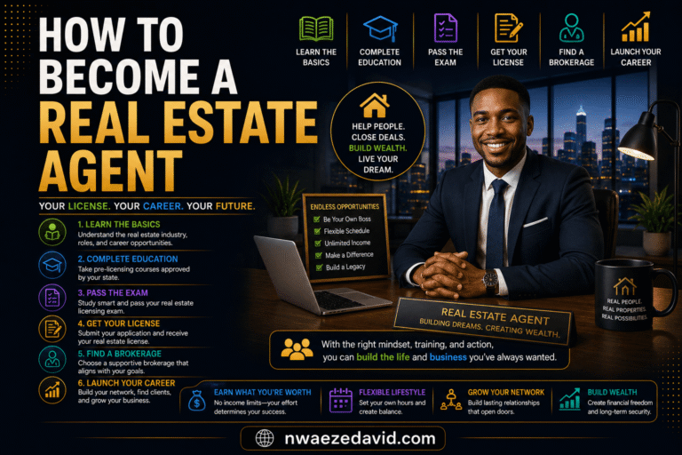 How to Become a Real Estate Agent