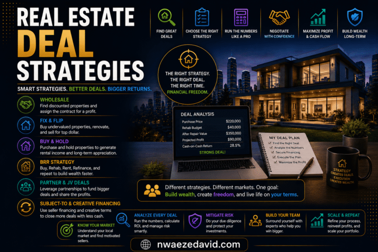 Real Estate Deal Strategies
